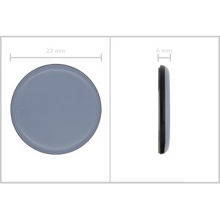 22 mm Teflongleiter selbstklebend
